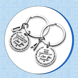 Last Day 🎁49% OFF⇝💓 （ Best Father Mother Gift）My Son / Daughter I Love You Forever Keychain