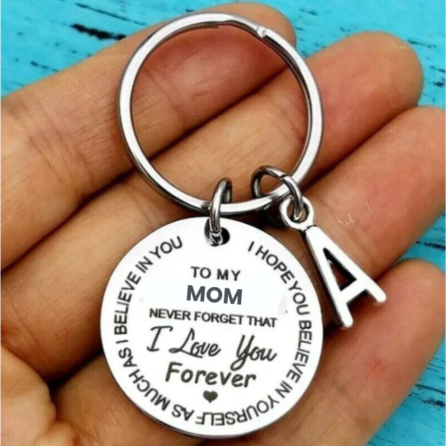 💓 My Dad / Mom I Love You Forever Keychain