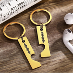 Scannable Custom Spotify Code Keyring Stainless Steel Keychain