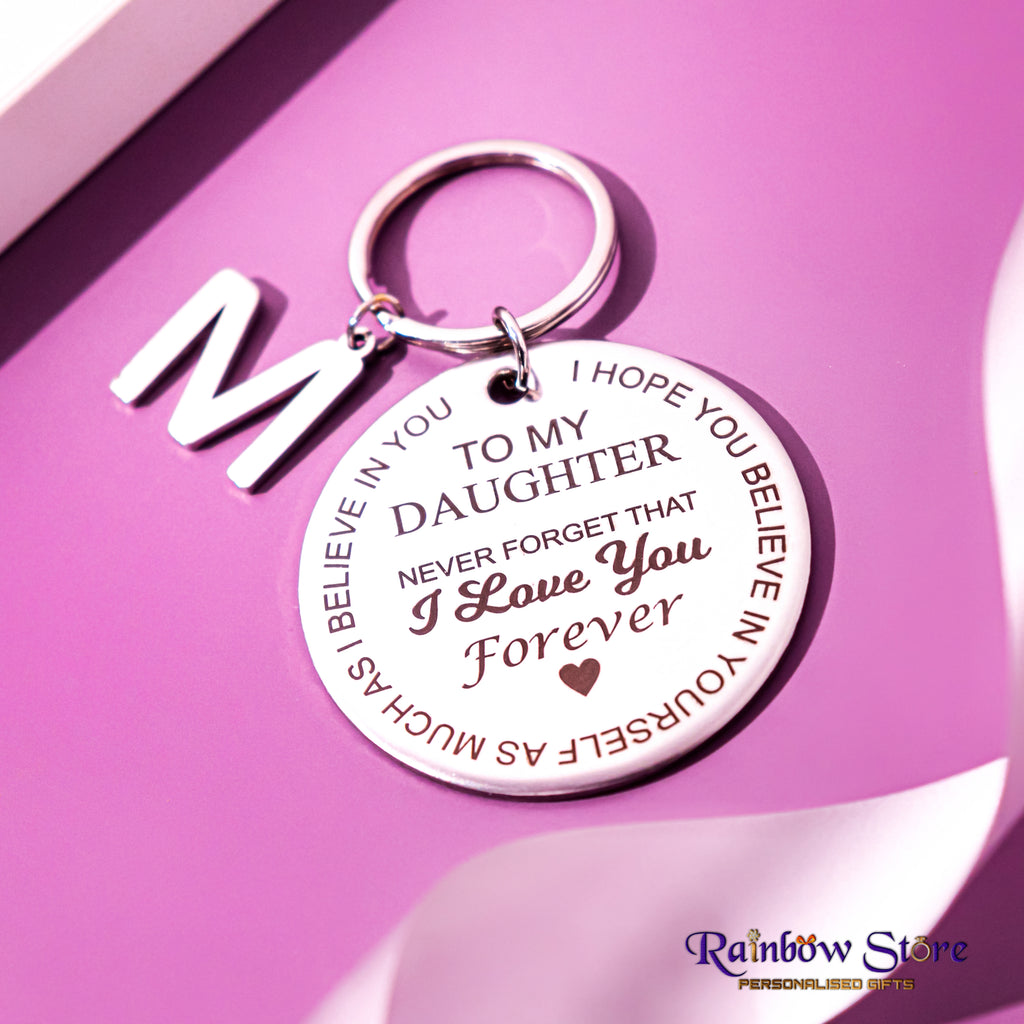 💓 My Son / Daughter I Love You Forever Keychain